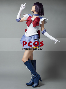 Image de Prêt à expédier Sailor Moon Sailor Saturn Tomoe Hotaru Cosplay Costume mp000307