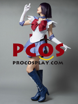 Immagine di Ready to Ship Sailor Moon Sailor Saturn Tomoe Hotaru Cosplay Costume mp000307