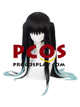 Picture of Demon Slayer: Kimetsu no Yaiba Tokitou Muichirou Double Tiger Clip Cosplay Wigs  mp005738