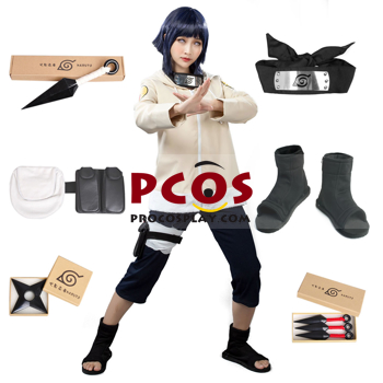 Picture of Anime Hinata Hyuga Cosplay Costume Suit mp000096