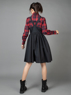 Picture of Ready to Ship Halloween Gothic Style Plaid Shirt & Jumper Skirt Suit mp005558
