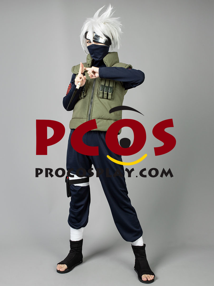 Deluxe Kakashi Hatake Men Cosplay Costumes Outfits For Sale mp004039 - Best Profession Cosplay