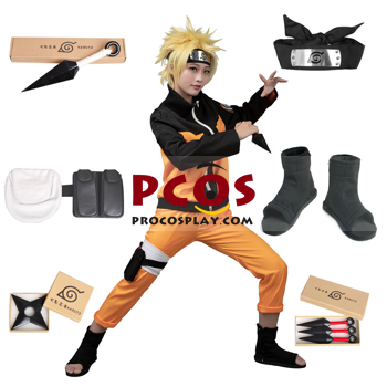 Picture of Deluxe Shippuden Uzumaki Cosplay Costumes For Sale mp002181