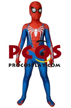 Picture of Spider-Man PS4 Game Peter Parker Cosplay Costume For Kids mp005768