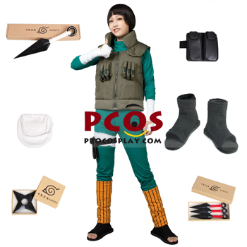 Picture of Rock Lee FromAnime Rock Lee Cosplay Costume Suit mp000447