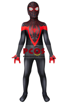 Изображение Ultimate Spider-Man PS5 Game Miles Morales Косплей Костюм для детей mp005769