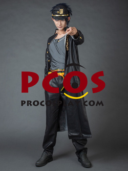 Photo de l'aventure bizarre de JOJO Kujo Jotaro Cosplay Costume mp005615