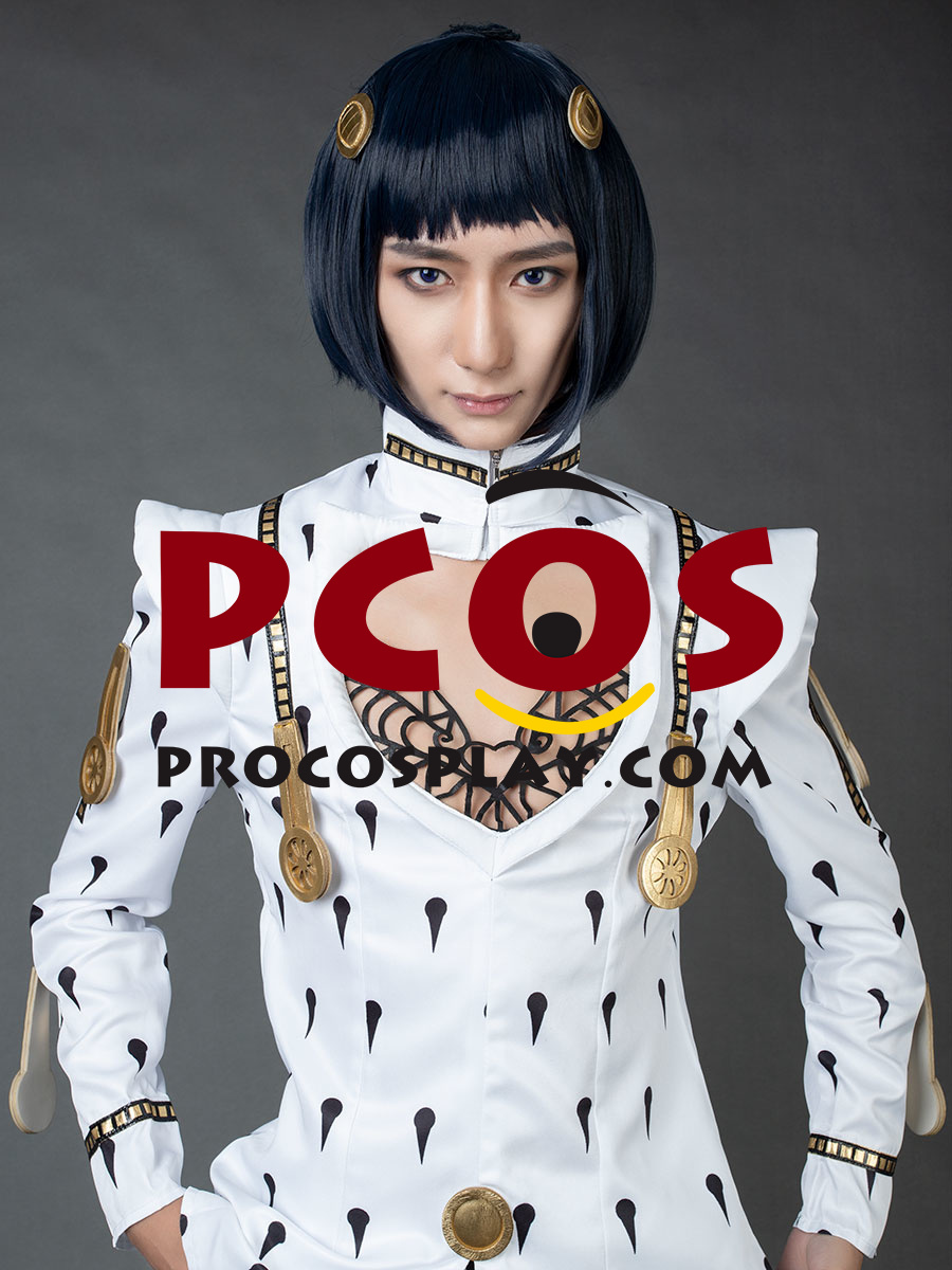 Anime JOJO's Bizarre Adventure Golden Wind Bruno Bucciarati White Suit
