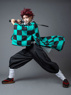 Immagine di Kimetsu no Yaiba Tanjirou Costume Cosplay Versione aggiornata mp005696