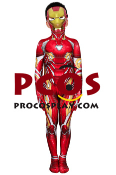 Picture of Infinity War Iron Man Tony Stark Nanotech Suit Cosplay Costume for Kids mp005965