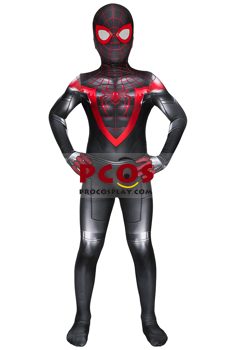 Изображение PS5 Человек-паук: через стихи Майлза Моралеса Косплей Костюм для детей mp005967
