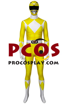 Picture of Rangers Power Rangers Tiger Ranger Boy Cosplay Jumpsuit mp005959