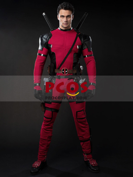 Immagine di pronto per la spedizione del nuovo costume cosplay di Deadpool 2 Wade Wilson mp004206-103