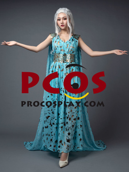 Picture of New Game of Thrones Daenerys Targaryen Cosplay Costume mp004185