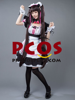 Picture of Ready to Ship NEKOPARA Chocola Maid Cosplay Costume mp005746