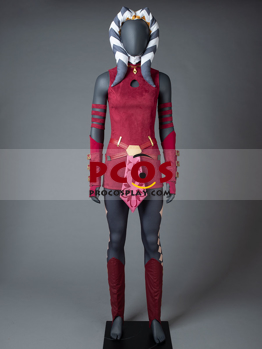 Photo de The Clone Wars Ahsoka Tano Cosplay Costume mp005926