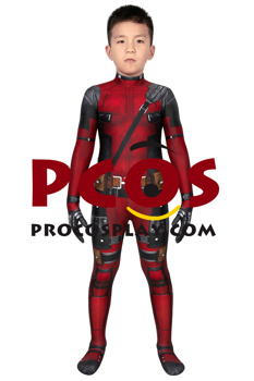 Image de la nouvelle combinaison de cosplay Deadpool 2 Wade Wilson pour enfants mp006045