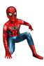 Picture of Spider-man Peter Parker PS4 Cosplay Jumpsuit For Kids mp006050