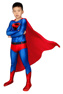 Picture of Crisis on Infinite Earths Superman Clark Kent Cosplay Jumpsuit For Kids mp006048