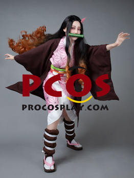 Bild von Ready to Ship Demon Slayer: Kimetsu no Yaiba Kamado Nezuko Cosplay Kostüm mp005697