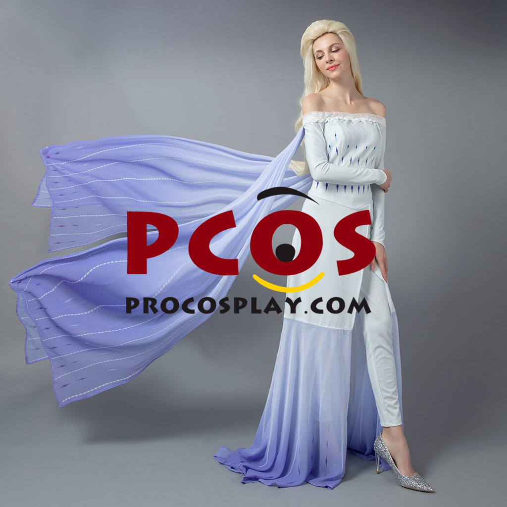 white elsa costume