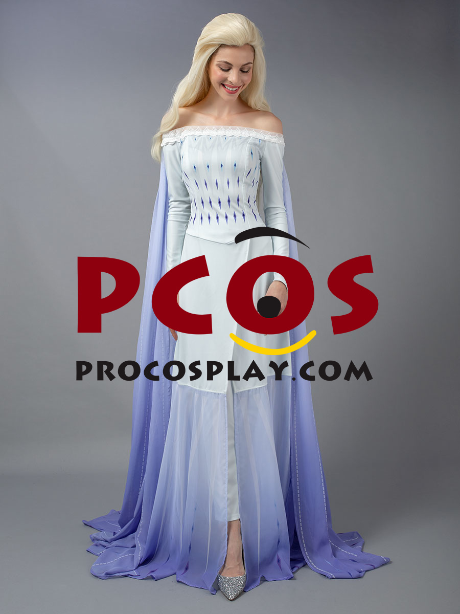 white elsa costume