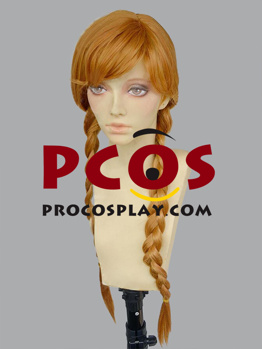 Immagine di Frozen Princess Anna of Arendelle Cosplay Parrucche Aggiornamento mp005319