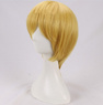 Immagine delle migliori parrucche cosplay anime giapponesi Vinsmoke Sanji di un pezzo mp006148