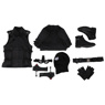 Picture of Ready to Ship 103 Size Spider-Man: Far From Home Spiderman Peter Parker Black Battle Cosplay Costume mp004549