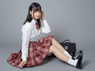 Picture of Ready to Ship High School Student Uniform Skirt mp006136-Clearance