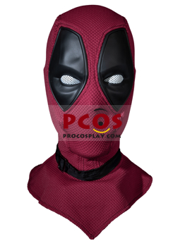 Imagen de Ready to Ship Deadpool 2 Wade Wilson Cosplay Máscara mp005621 Versión en rojo oscuro