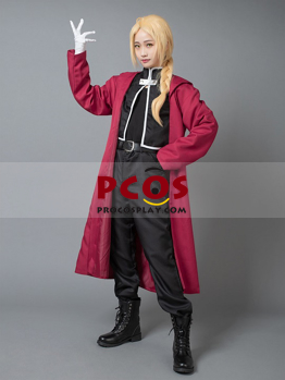Picture of Ready to Ship Fullmetal Alchemist Cosplay Edward  mp000290 On Sale