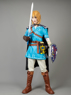 Picture of Ready to Ship The Legend of Zelda: Breath of the Wild Link Cosplay Costume mp003995 On Sale