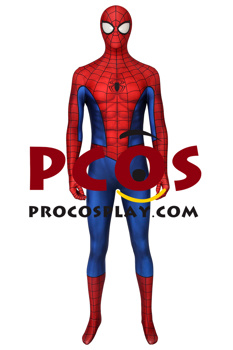 Picture of Ready to Ship PS4 Game Spider-Man Peter Parker Cosplay Costume with Soles mp005455