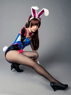 Picture of Ready to Ship Overwatch D.Va Hana Song Bunny Girl Cosplay Costume mp005861-Clearance