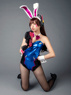 Photo de Prêt à expédier Overwatch D.Va Hana Song Bunny Girl Cosplay Costume mp005861-Clearance