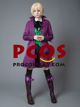 Image de Prêt à expédier Black Butler 2 Kuroshitsuji Alois Trancy Cosplay Costume mp002451