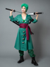 Image de prêt à expédier une pièce Roronoa Zoro japonais Anime mp004114 le 2ème Cosplay Costumes mp004114