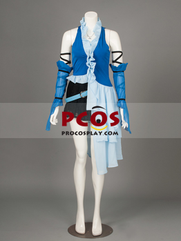 Image de prêt à expédier Final Fantasy Yuna Cosplay Costume 3th mp001316