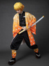 Picture of Ready to Ship Demon Slayer: Kimetsu no Yaiba Agatsuma Zenitsu Haori Cosplay Costume Upgrade Version mp006006