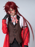 Immagine di Ready to Ship Black Butler-Kuroshitsuji Grell Sutcliff Cosplay Costume mp003219