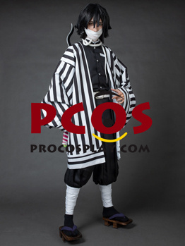 Immagine di Demon Slayer: Kimetsu no Yaiba Iguro Obanai Haori Cosplay Costume Upgrade Version mp006009