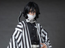 Immagine di Demon Slayer: Kimetsu no Yaiba Iguro Obanai Haori Cosplay Costume Upgrade Version mp006009