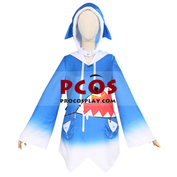 Picture of Hololive English Virtual YouTuber Gawr Gura Cosplay Costume C00076