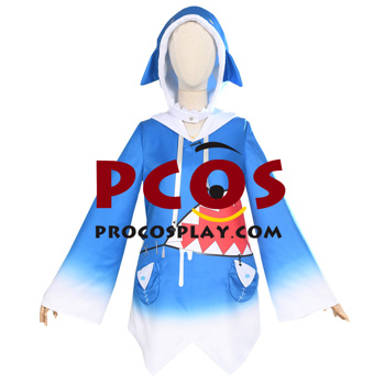 Bild von Hololive Englisch Virtual YouTuber Gawr Gura Cosplay Kostüm C00076