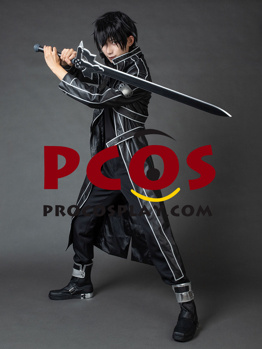 Image de SAO Kazuto Kirigaya Kirito Cosplay Costume C00079