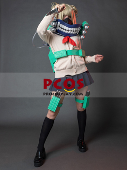 Photo de prêt à expédier Himiko Toga Cosplay Costume C00489