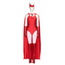 Image de nouveau spectacle WandaVision sorcière écarlate Wanda Maximoff Costume de Cosplay C00163