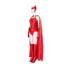 Image de nouveau spectacle WandaVision sorcière écarlate Wanda Maximoff Costume de Cosplay C00163