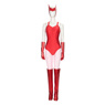 Immagine del nuovo spettacolo WandaVision Scarlet Witch Wanda Maximoff Costume Cosplay C00163